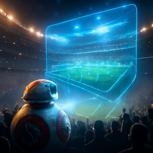 bb8 football match scene